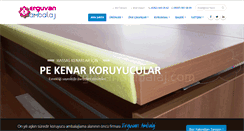 Desktop Screenshot of erguvanambalaj.com
